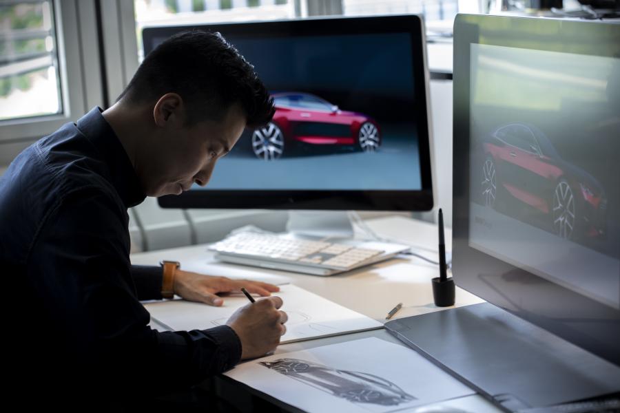 Детали создания BMW Concept 4 2019 года  (фото 47 из 70)